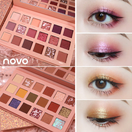 Novo desert rose eyeshadow NOVO beginner matte pearl fairy eyeshadow